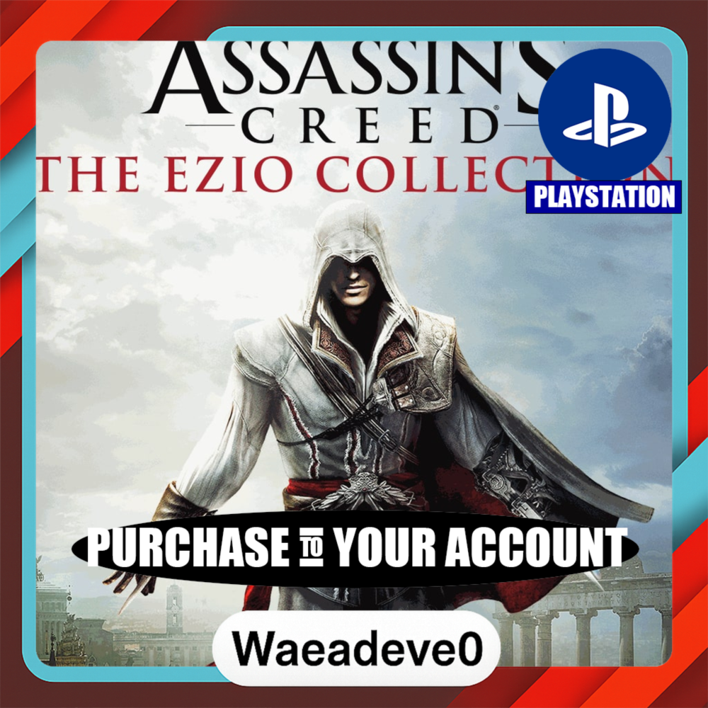 Assassin’s Creed® The Ezio Collection – PlayStation (PSN) – Purchase in Your Account