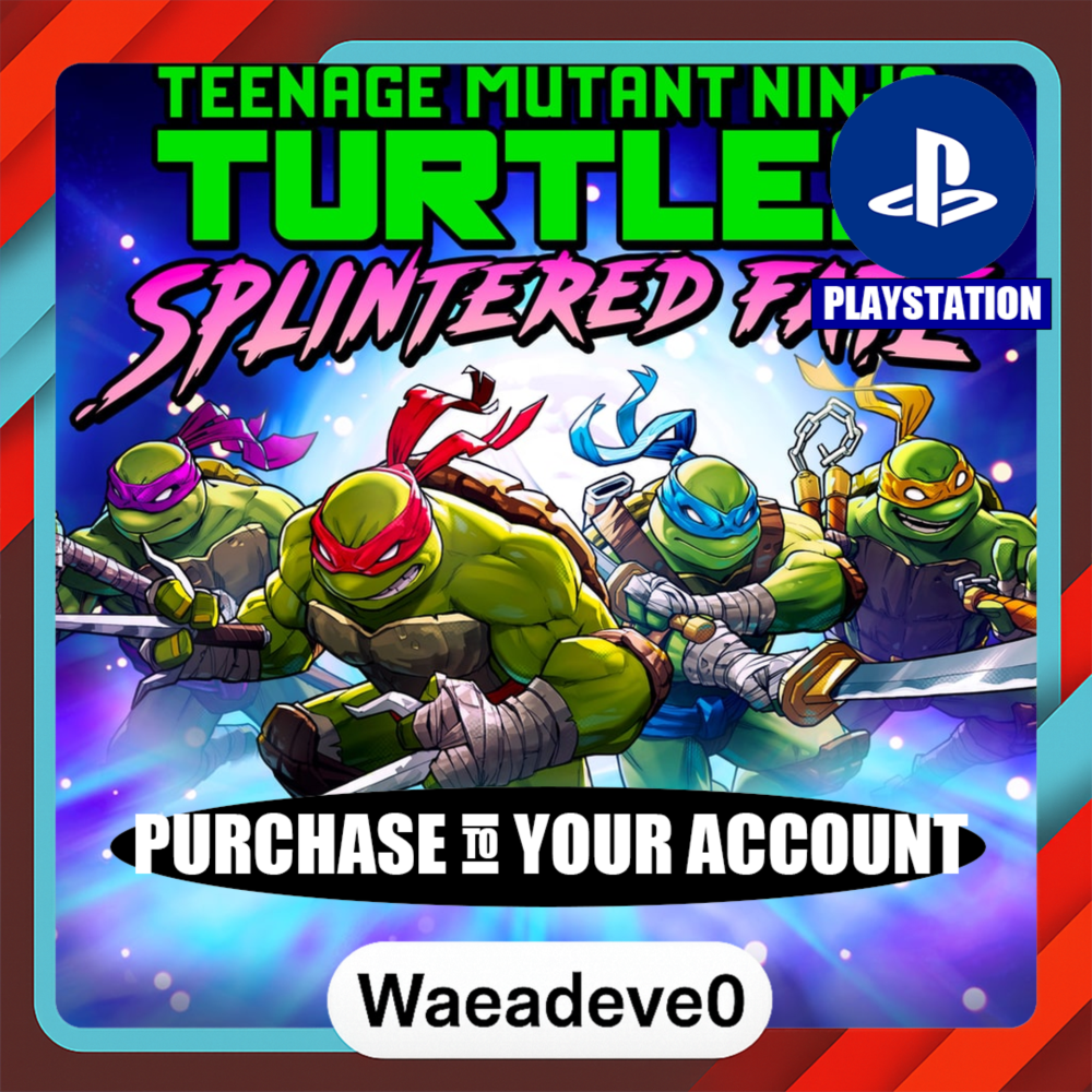 Teenage Mutant Ninja Turtles: Splintered Fate – PlayStation (PSN) – Purchase in Your