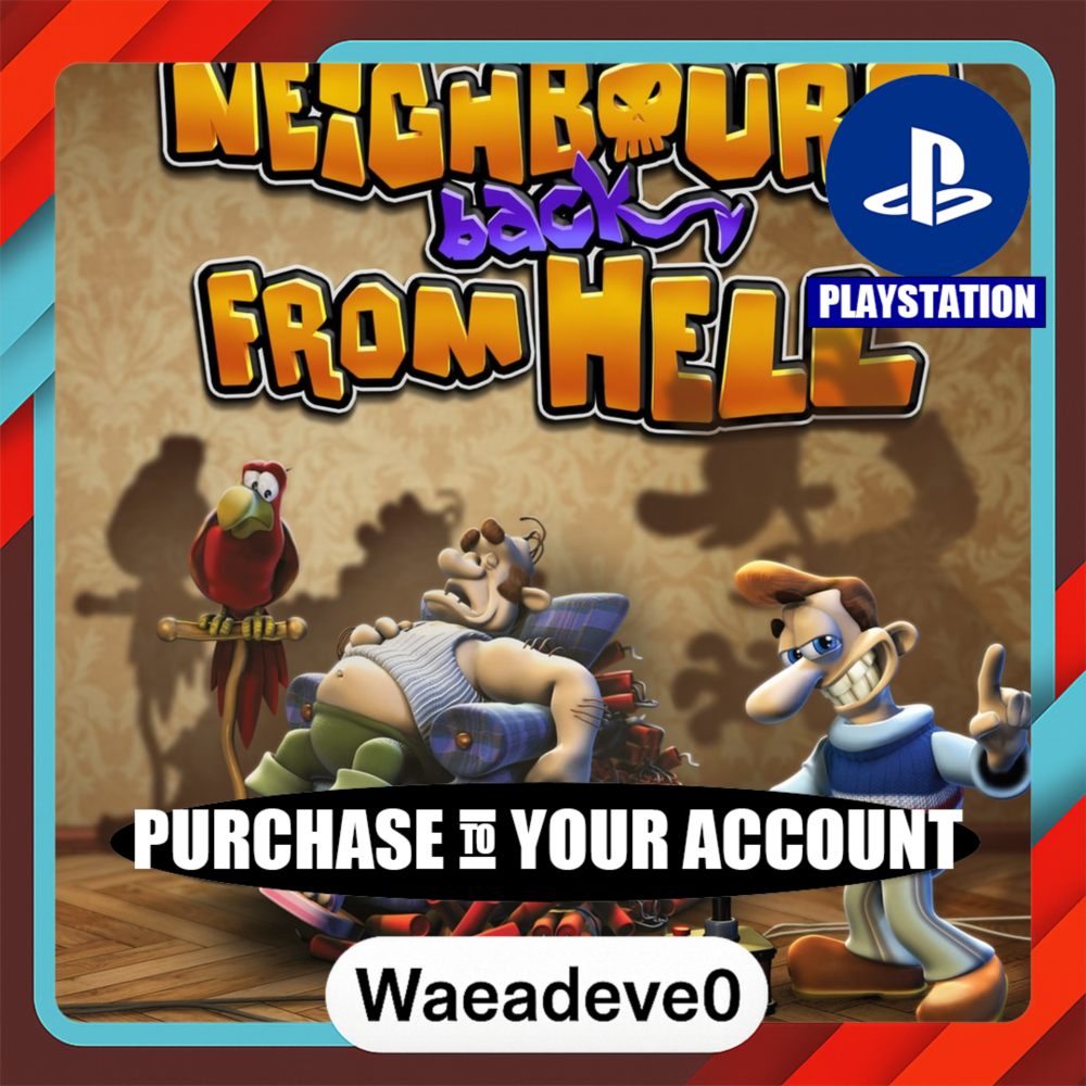 Neighbours back From Hell – PlayStation (PSN) – Purchase in Your Account