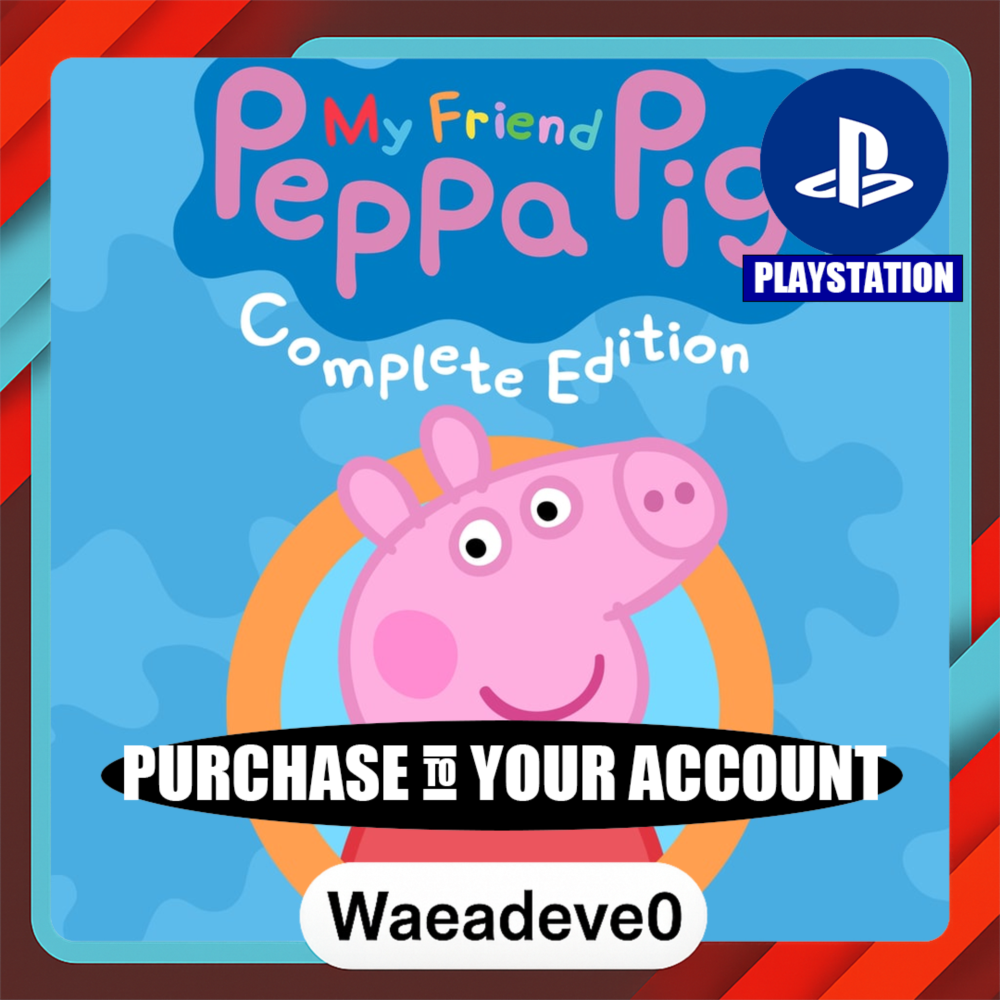 My Friend Peppa Pig: Complete Edition – PlayStation (PSN) – Purchase in Your Account