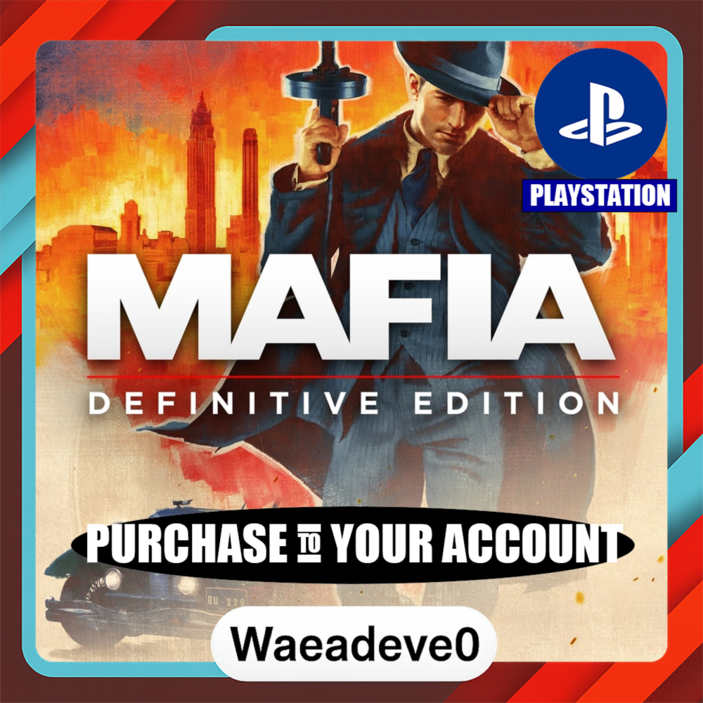 Mafia: Definitive Edition – PlayStation (PSN) – Purchase in Your Account