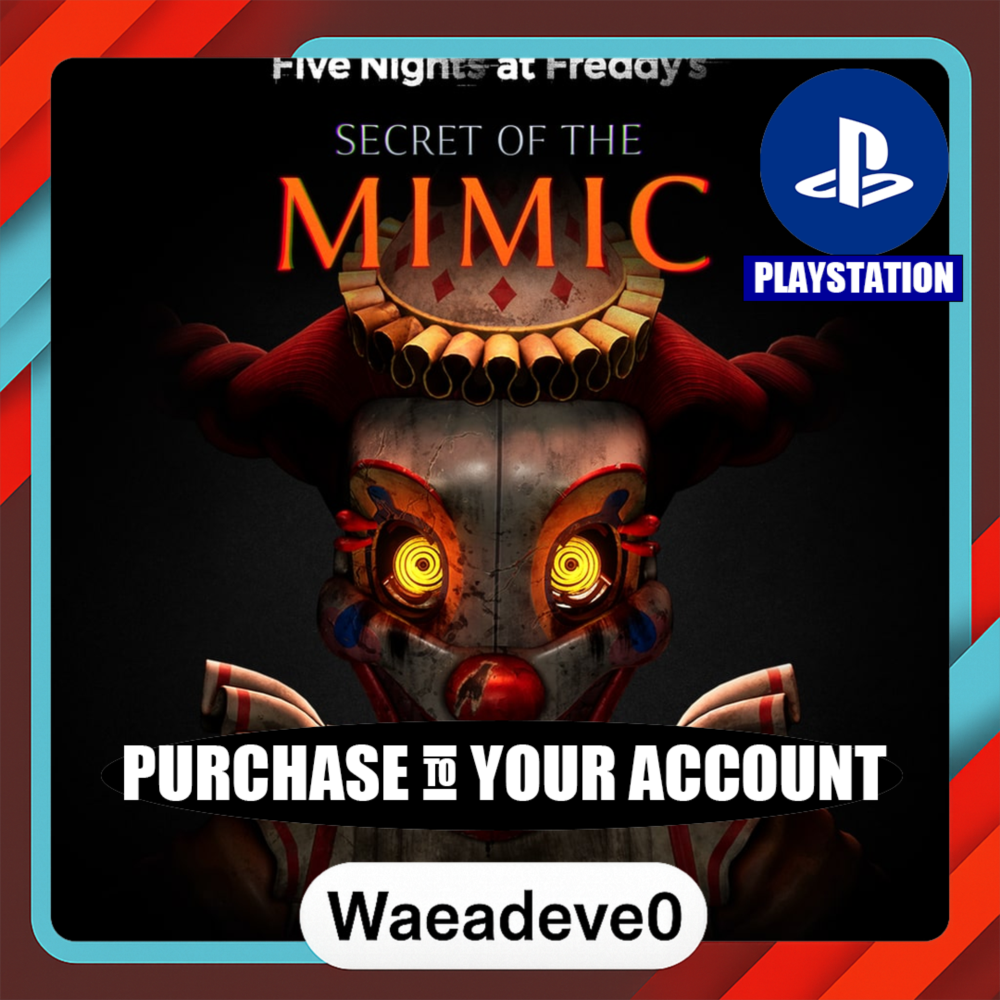 Five Nights at Freddy's: Secret of the Mimic – PlayStation (PSN) – Purchase in Your A