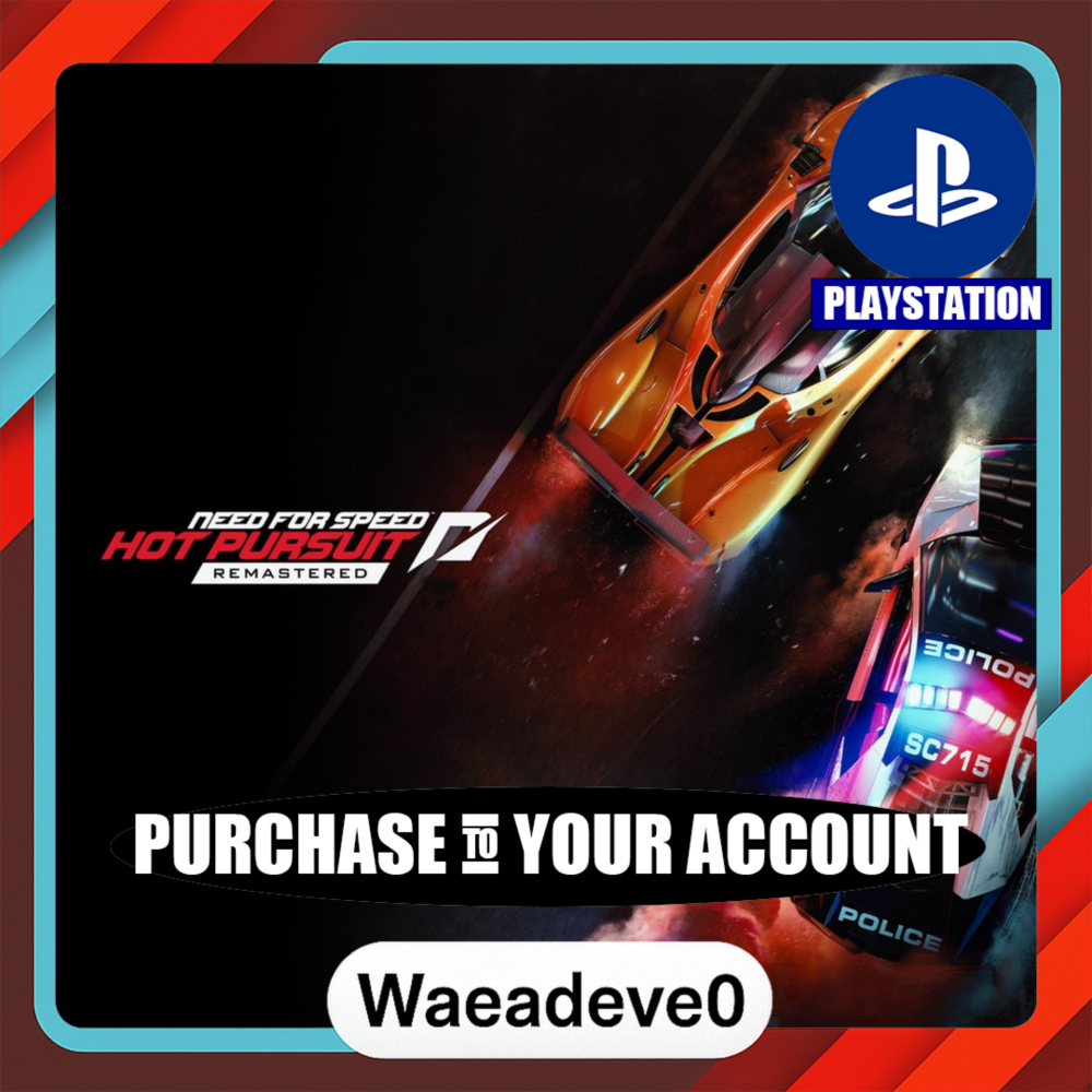 Need for Speed™ Hot Pursuit Remastered – PlayStation (PSN) – Purchase in Your Account