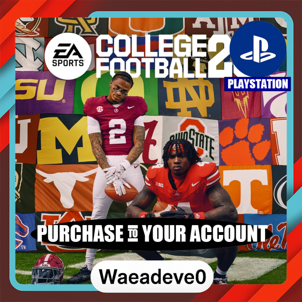 EA SPORTS™ College Football 26 – PlayStation (PSN) – Purchase in Your Account