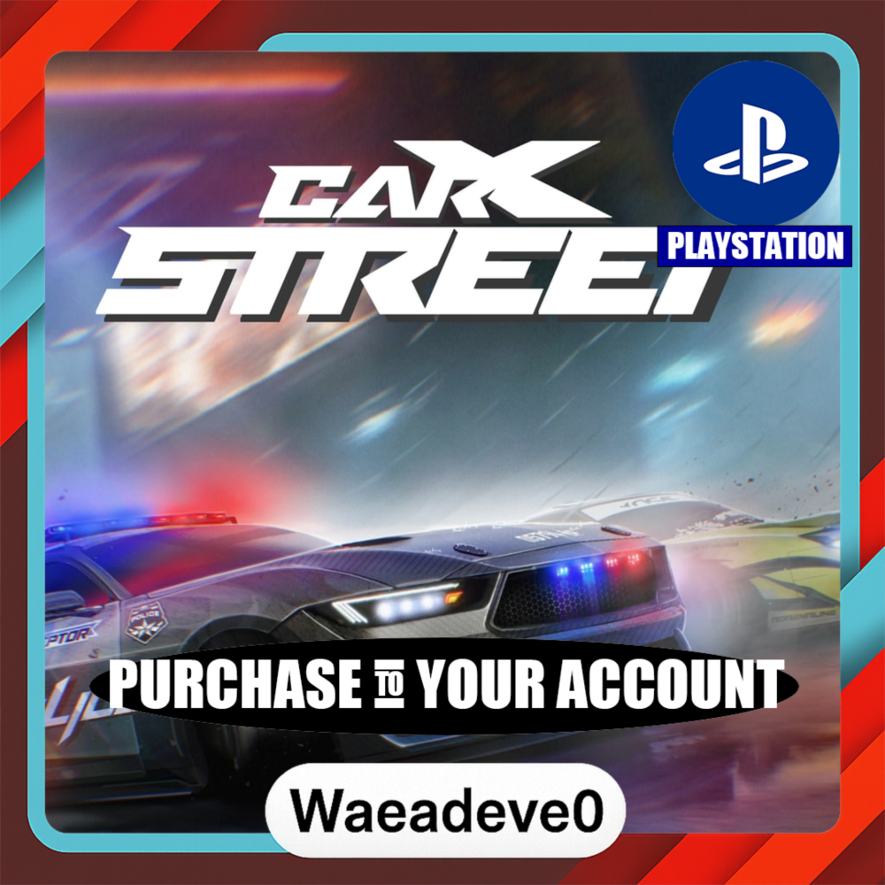 CarX Street – PlayStation (PSN) – Purchase in Your Account