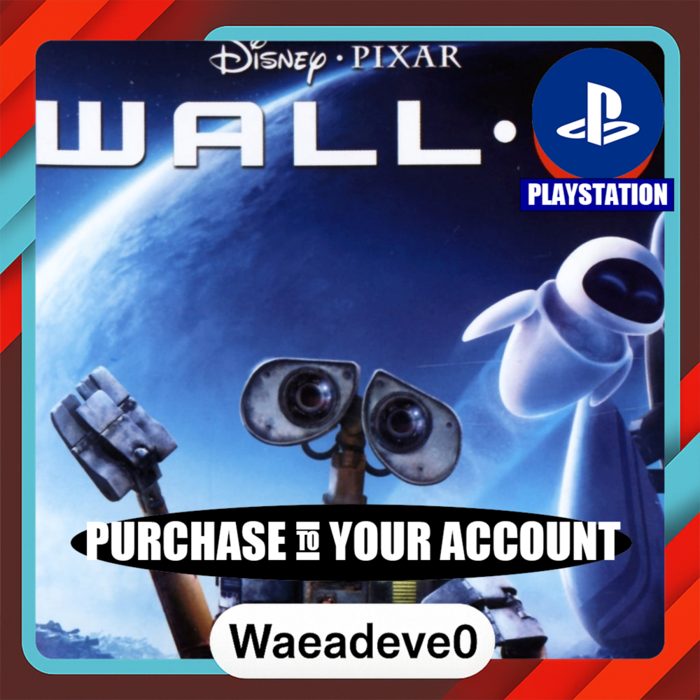 Disney•Pixar Wall-E – PlayStation (PSN) – Purchase in Your Account