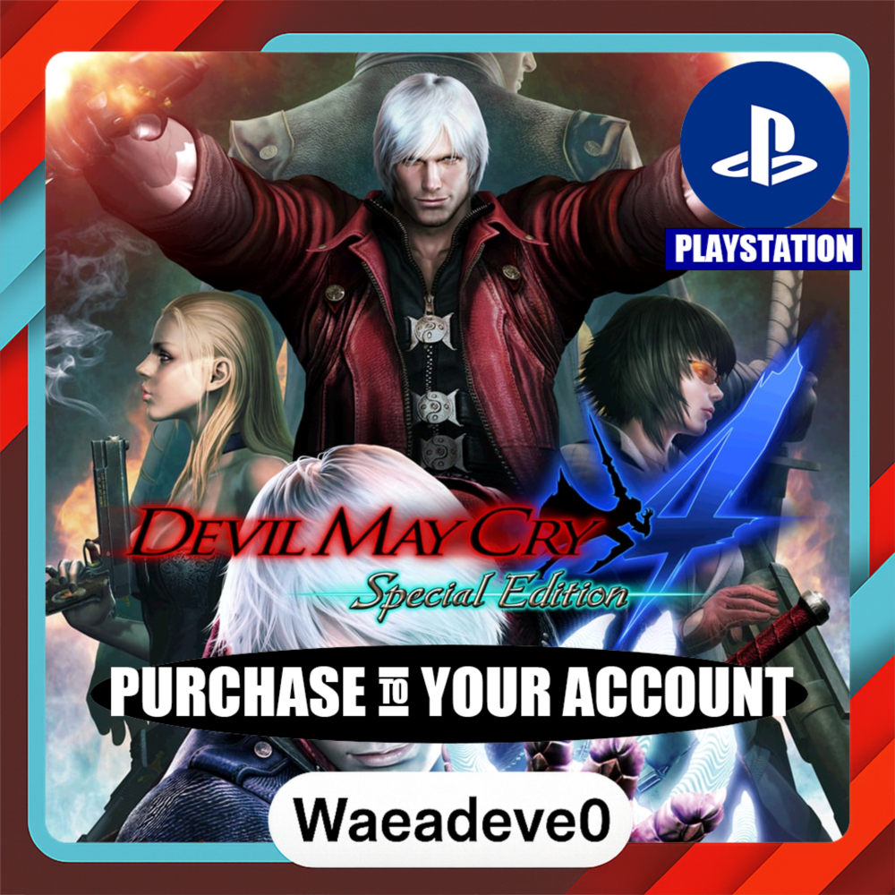Devil May Cry 4 Special Edition – PlayStation (PSN) – Purchase in Your Account