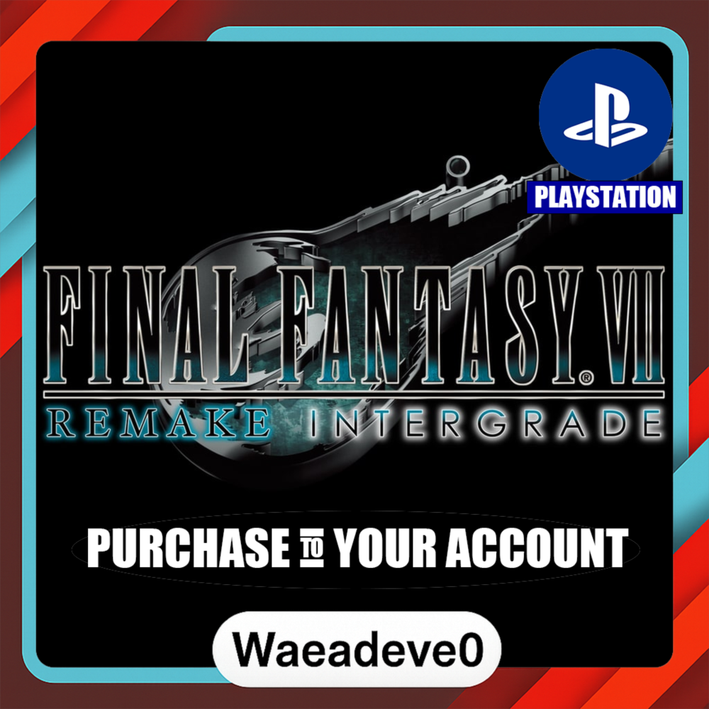 FINAL FANTASY VII REMAKE INTERGRADE – PlayStation (PSN) – Purchase in Your Account