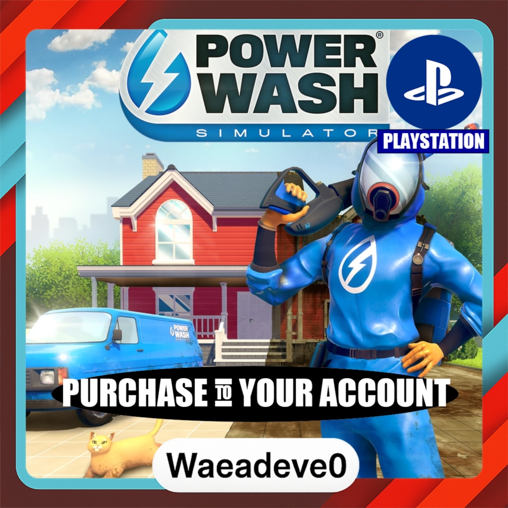 PowerWash Simulator – PlayStation (PSN) – Purchase in Your Account