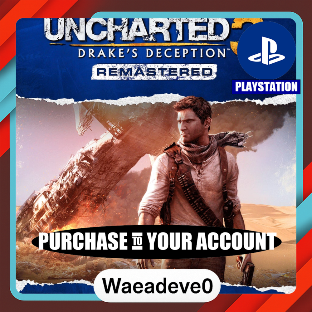 Uncharted™ 3: Drake’s Deception Remastered – PlayStation (PSN) – Purchase in Your Acc