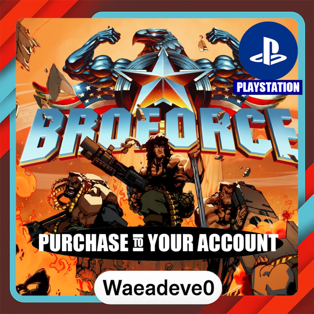 Broforce – PlayStation (PSN) – Purchase in Your Account