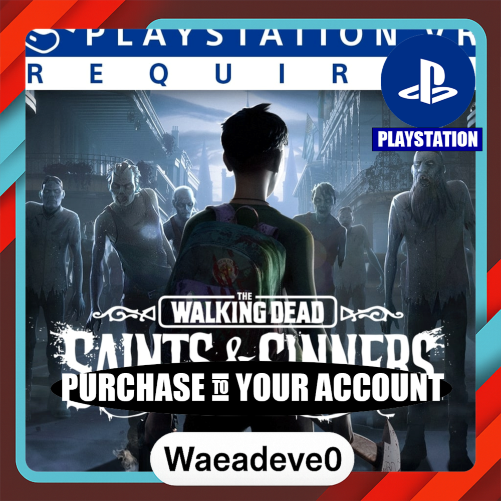 The Walking Dead: Saints & Sinners – PlayStation (PSN) – Purchase in Your Account