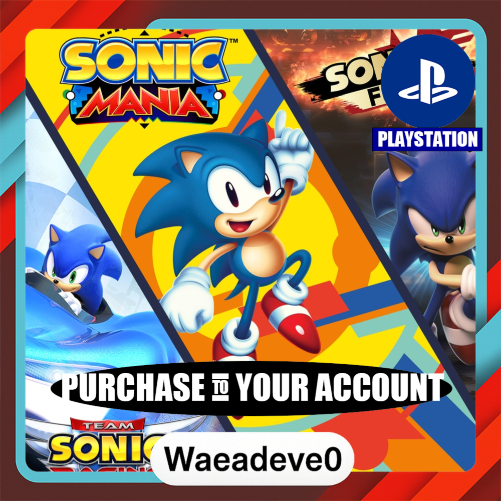 The Ultimate Sonic Bundle – PlayStation (PSN) – Purchase in Your Account