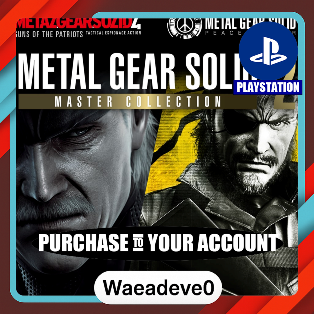 METAL GEAR SOLID: MASTER COLLECTION Vol.2 – PlayStation (PSN) – Purchase in Your Acco