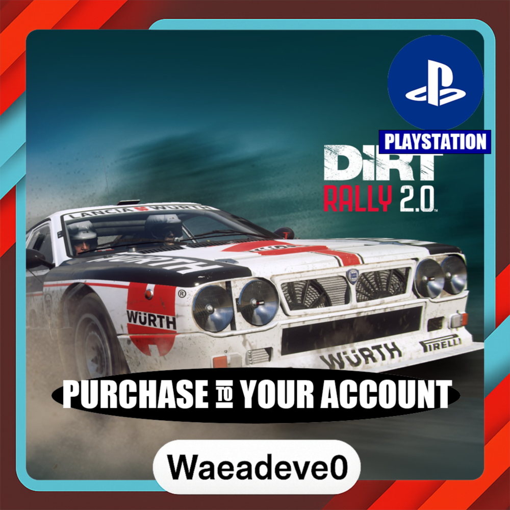 DiRT Rally 2.0 – PlayStation (PSN) – Purchase in Your Account