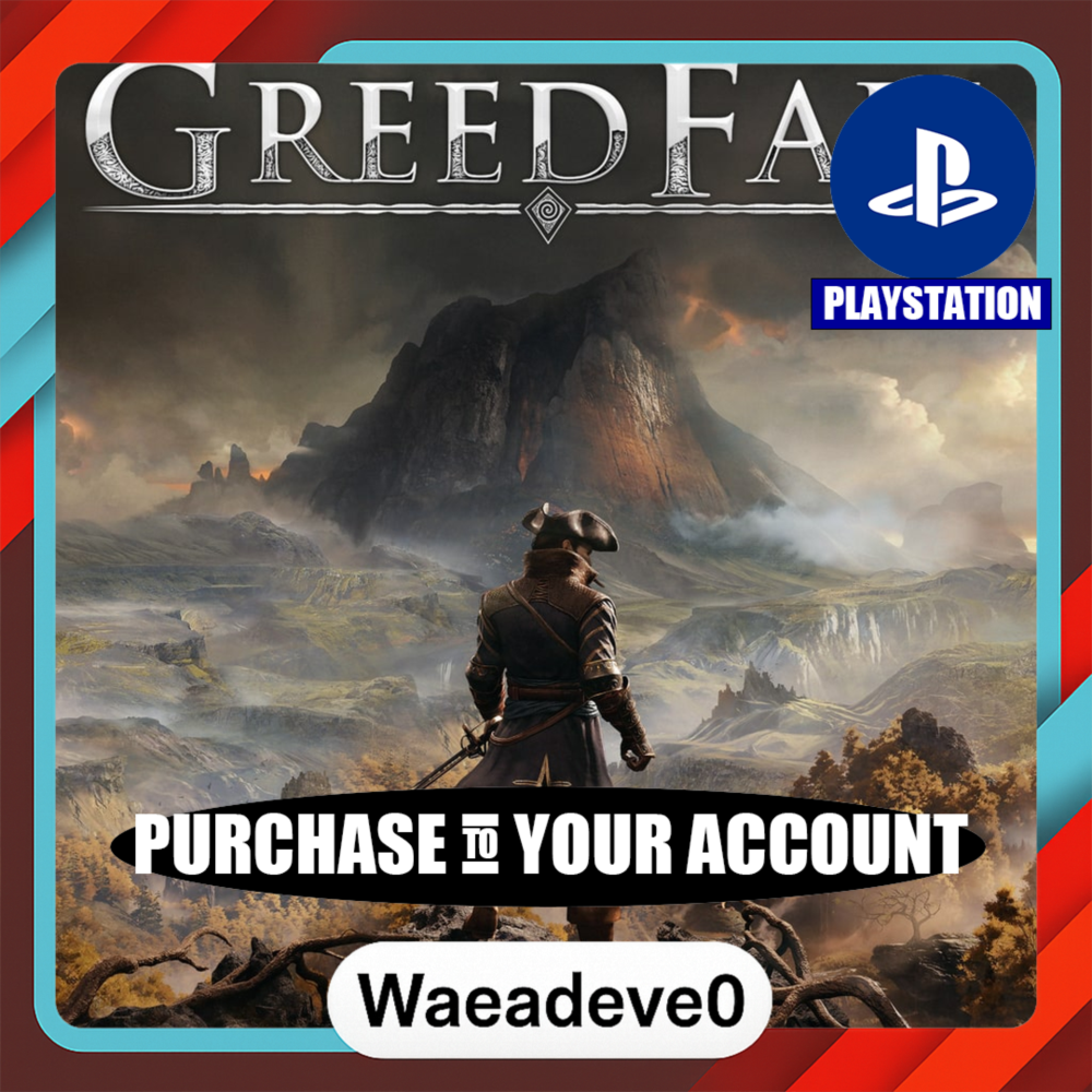 GreedFall - Standard Edition – PlayStation (PSN) – Purchase in Your Account
