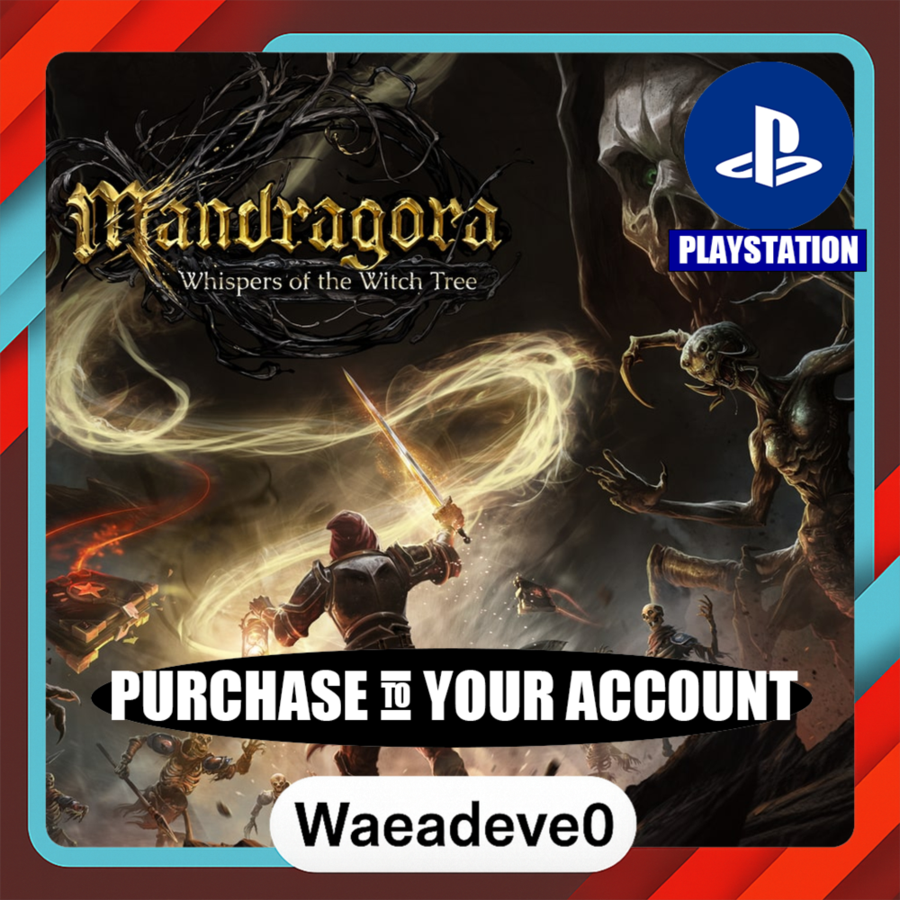 Mandragora: Whispers of the Witch Tree – PlayStation (PSN) – Purchase in Your Account