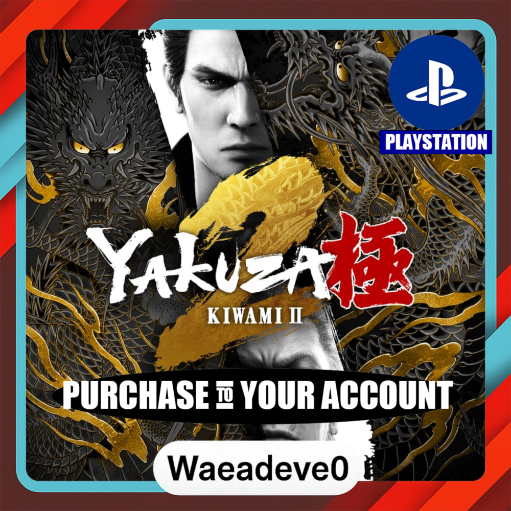 Yakuza Kiwami 2 PS4 & PS5 – PlayStation (PSN) – Purchase in Your Account