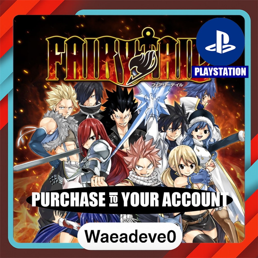 FAIRY TAIL – PlayStation (PSN) – Purchase in Your Account