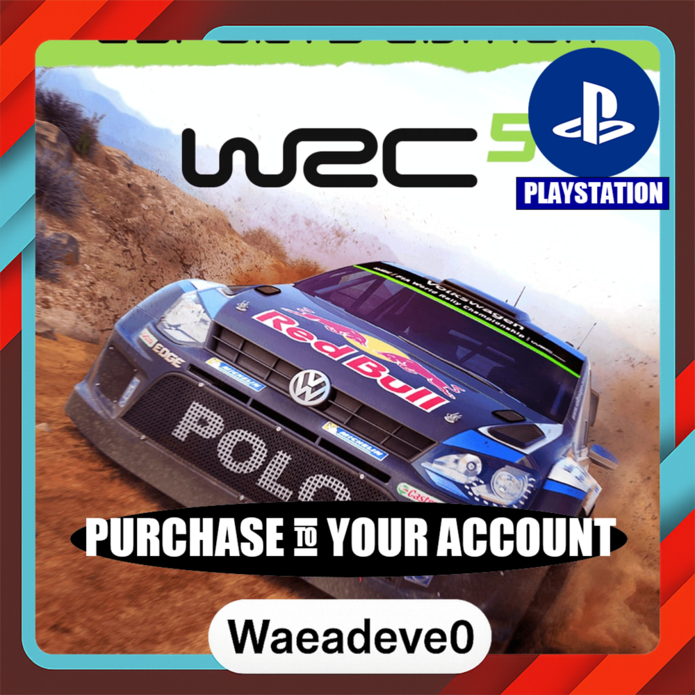 WRC 5 eSports Edition – PlayStation (PSN) – Purchase in Your Account