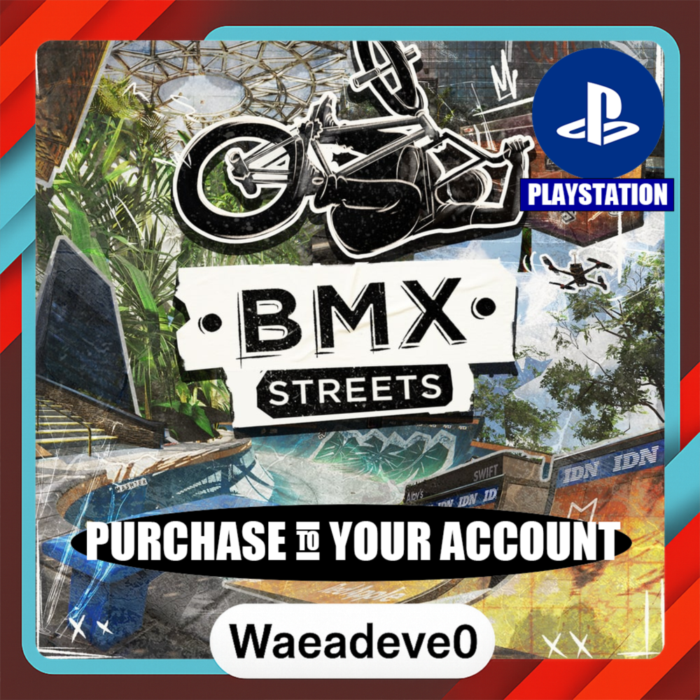 BMX Streets – PlayStation (PSN) – Purchase in Your Account