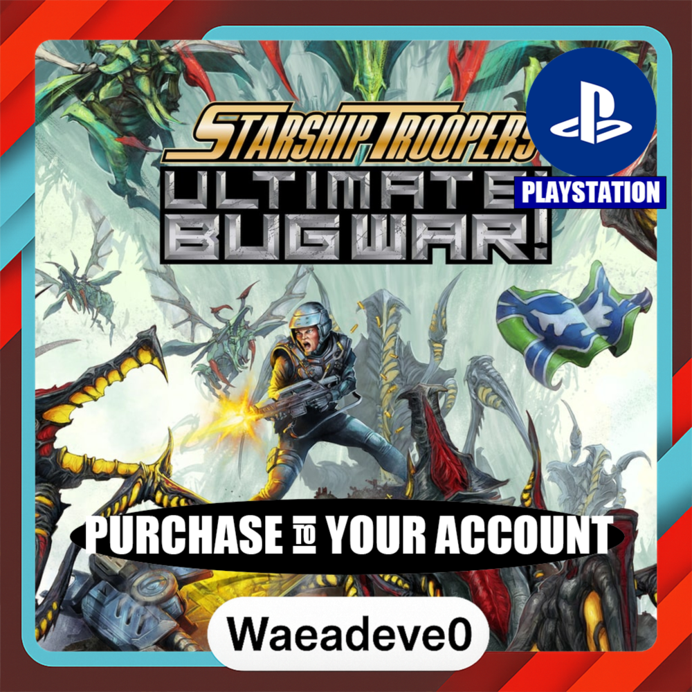Starship Troopers: Ultimate Bug War! – PlayStation (PSN) – Purchase in Your Account