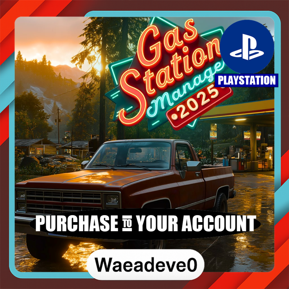 Gas Station Manager 2026 – PlayStation (PSN) – Purchase in Your Account
