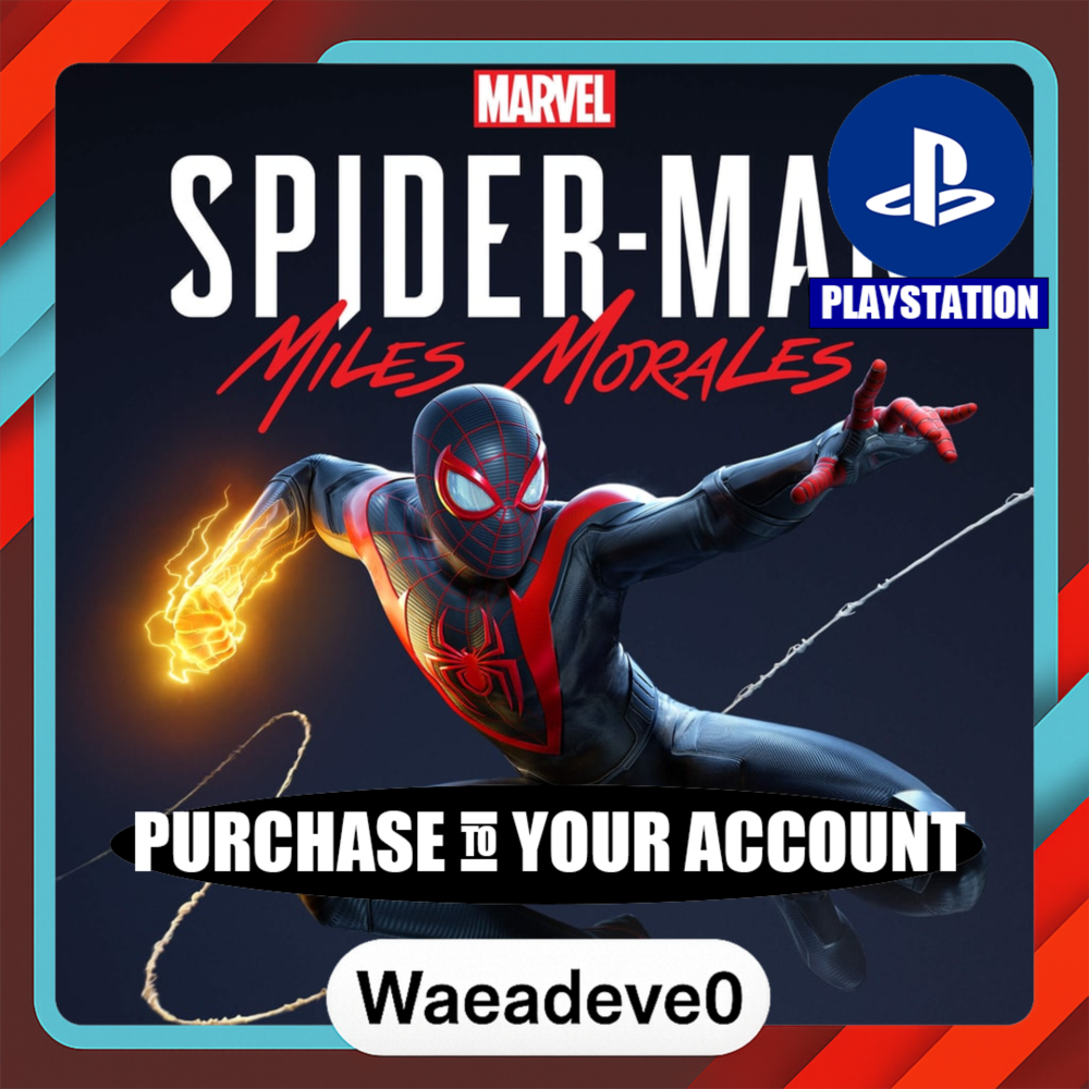 Marvel's Spider-Man: Miles Morales PS4 & PS5 – PlayStation (PSN) – Purchase in Your A