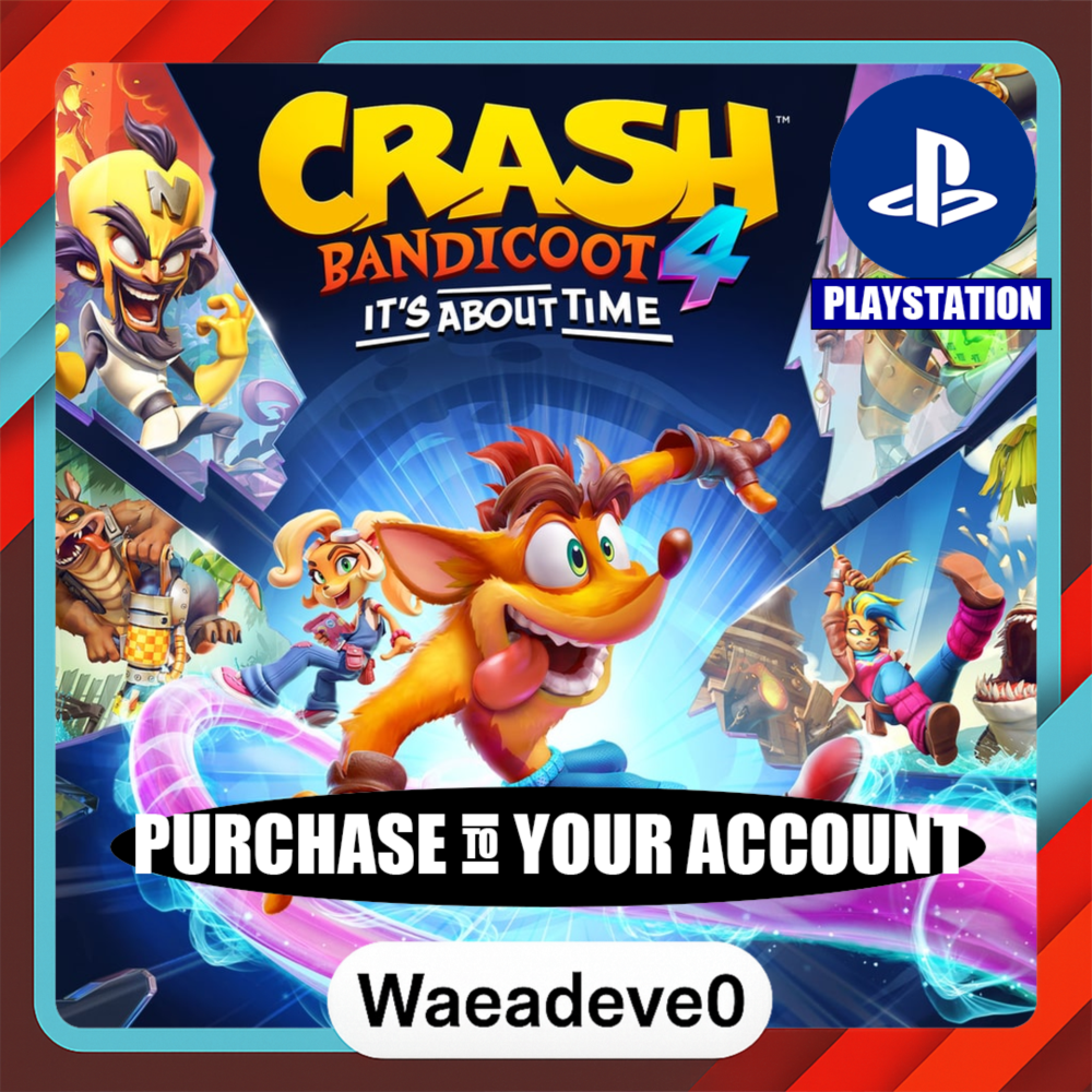 Crash Bandicoot™ 4: It’s About Time – PlayStation (PSN) – Purchase in Your Account