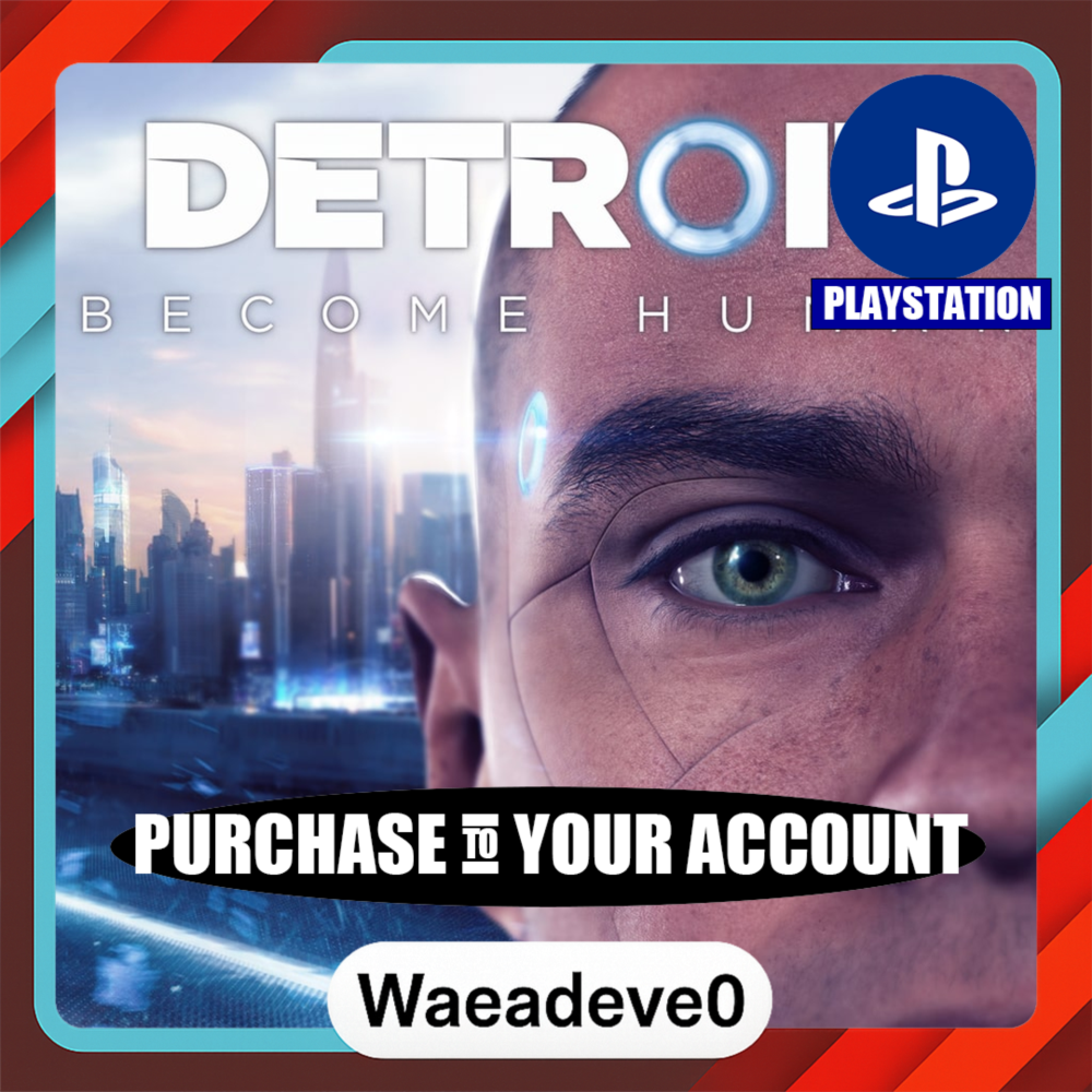 Detroit: Become Human Digital Deluxe Edition – PlayStation (PSN) – Purchase in Your A