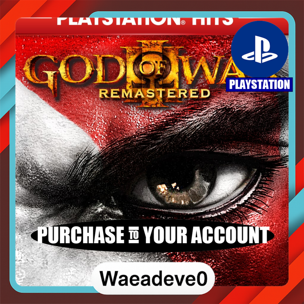 God of War® III Remastered – PlayStation (PSN) – Purchase in Your Account
