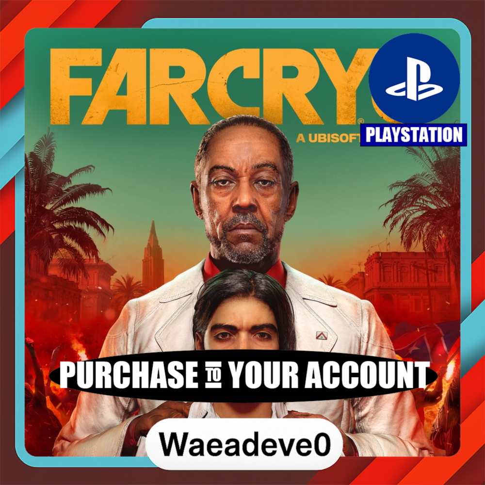 FAR CRY®6 Standard Edition PS4 & PS5 – PlayStation (PSN) – Purchase in Your Account