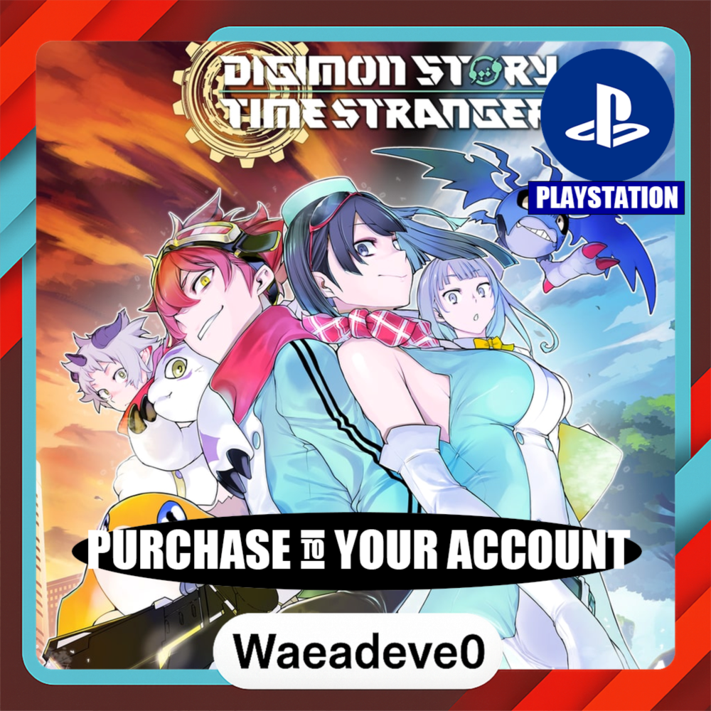 Digimon Story Time Stranger – PlayStation (PSN) – Purchase in Your Account