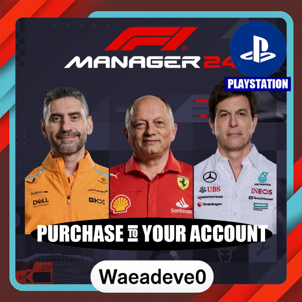 F1® Manager 2024 PS4 & PS5 – PlayStation (PSN) – Purchase in Your Account