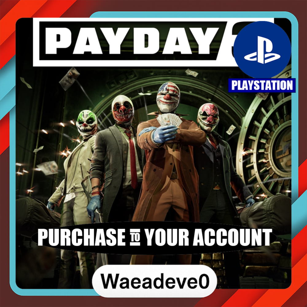 PAYDAY 3 – PlayStation (PSN) – Purchase in Your Account