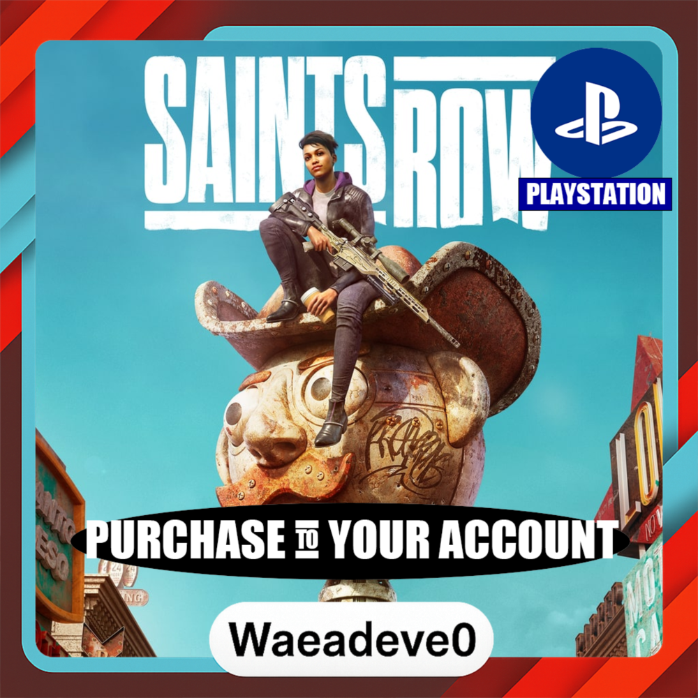 Saints Row PS4&PS5 – PlayStation (PSN) – Purchase in Your Account