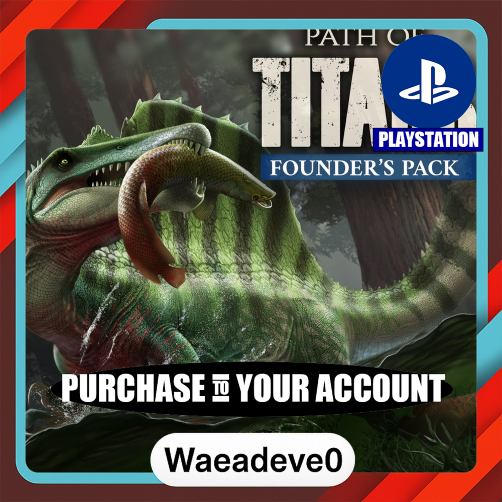 Path of Titans Standard Founder's Pack – PlayStation (PSN) – Purchase in Your Account