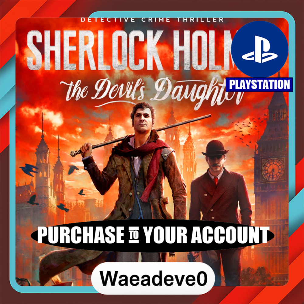 Sherlock Holmes: The Devil's Daughter – PlayStation (PSN) – Purchase in Your Account