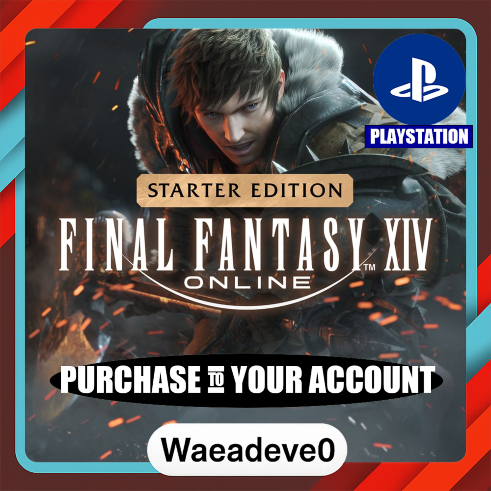 FINAL FANTASY XIV Online - Starter Edition – PlayStation (PSN) – Purchase in Your Acc
