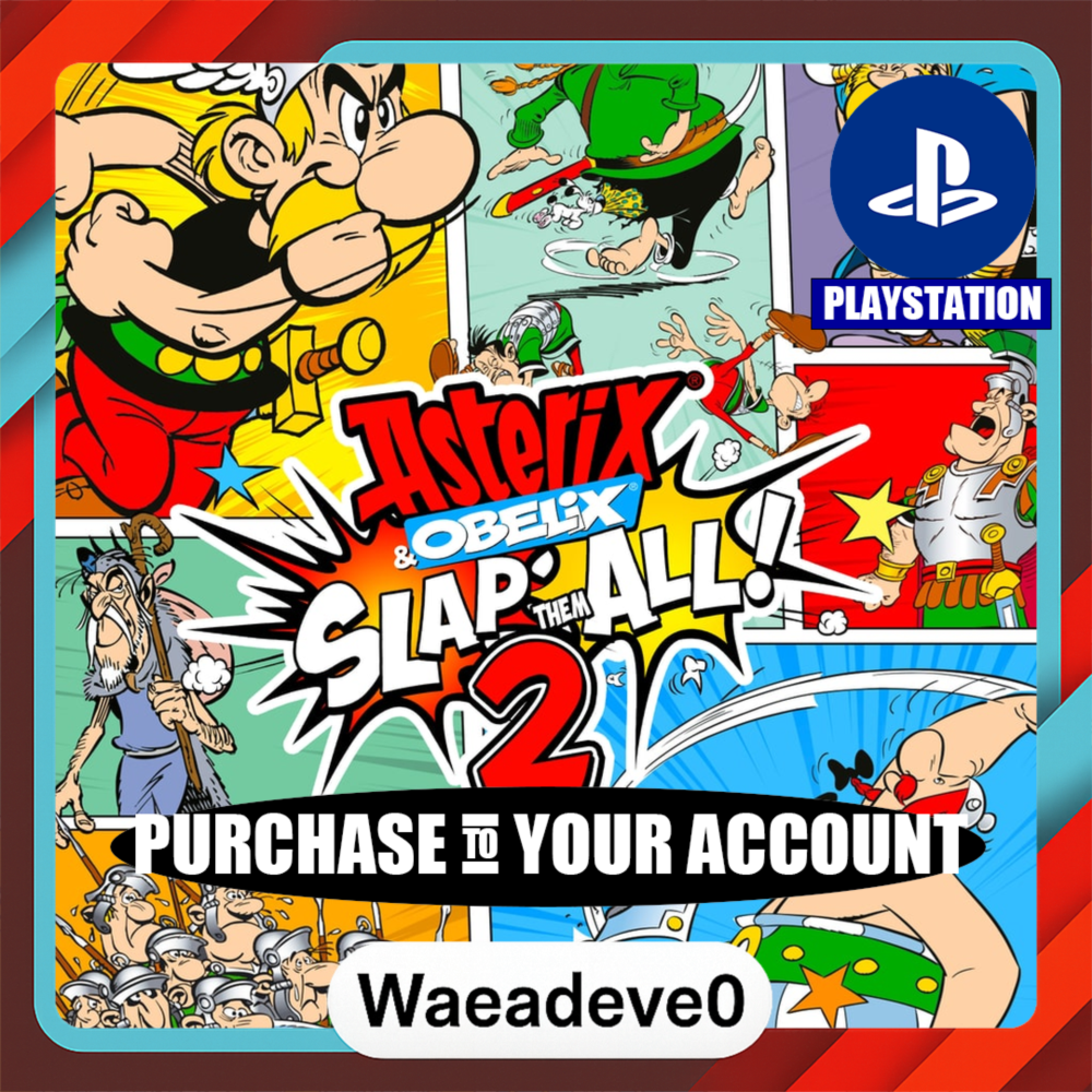 Asterix & Obelix Slap Them All! 2 – PlayStation (PSN) – Purchase in Your Account