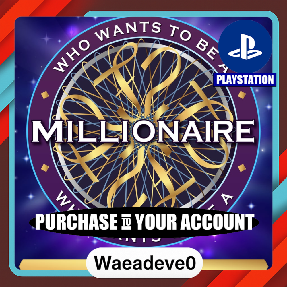 Who Wants to Be a Millionaire? – New Edition PS5 – PlayStation (PSN) – Purchase in Yo
