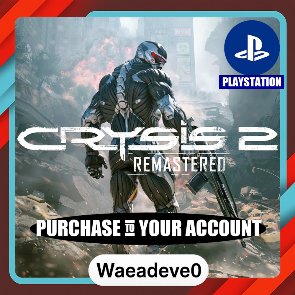 Crysis 2 Remastered – PlayStation (PSN) – Purchase in Your Account