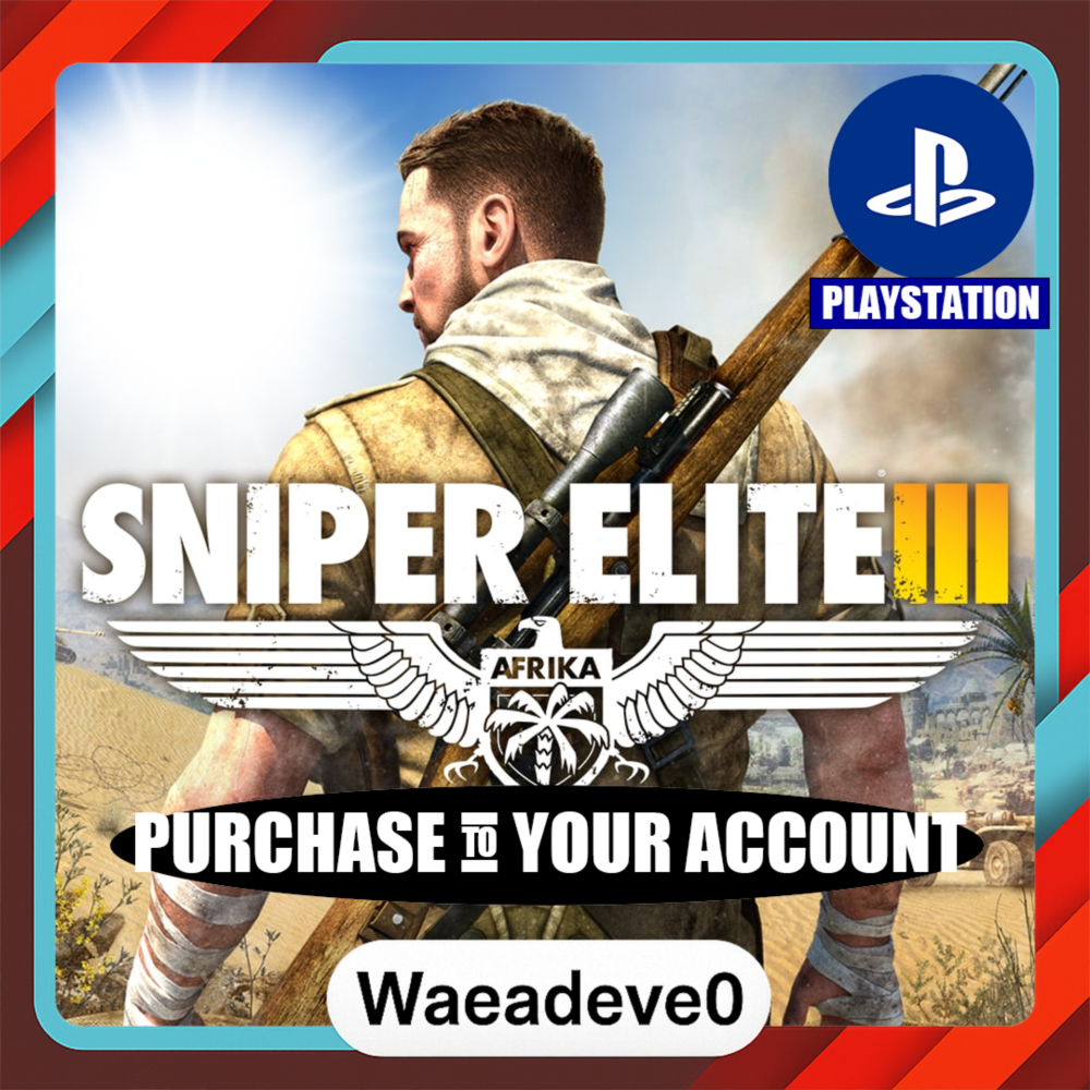 Sniper Elite 3 – PlayStation (PSN) – Purchase in Your Account