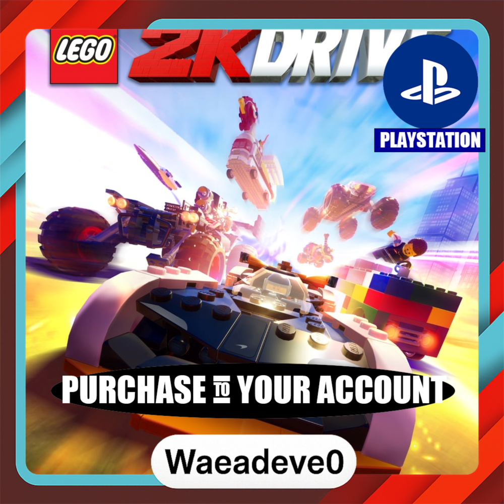 LEGO® 2K Drive Cross-Gen Standard Edition – PlayStation (PSN) – Purchase in Your Acco