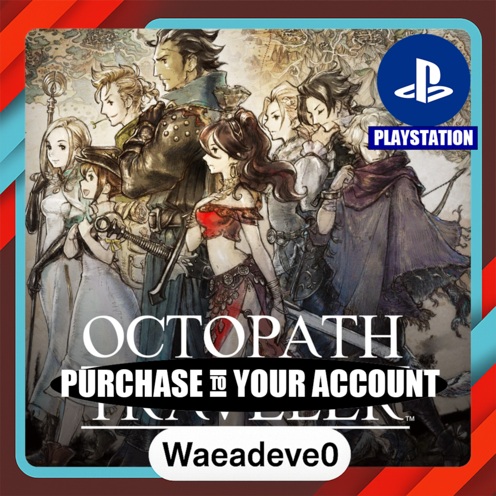 OCTOPATH TRAVELER PS4＆PS5 – PlayStation (PSN) – Purchase in Your Account