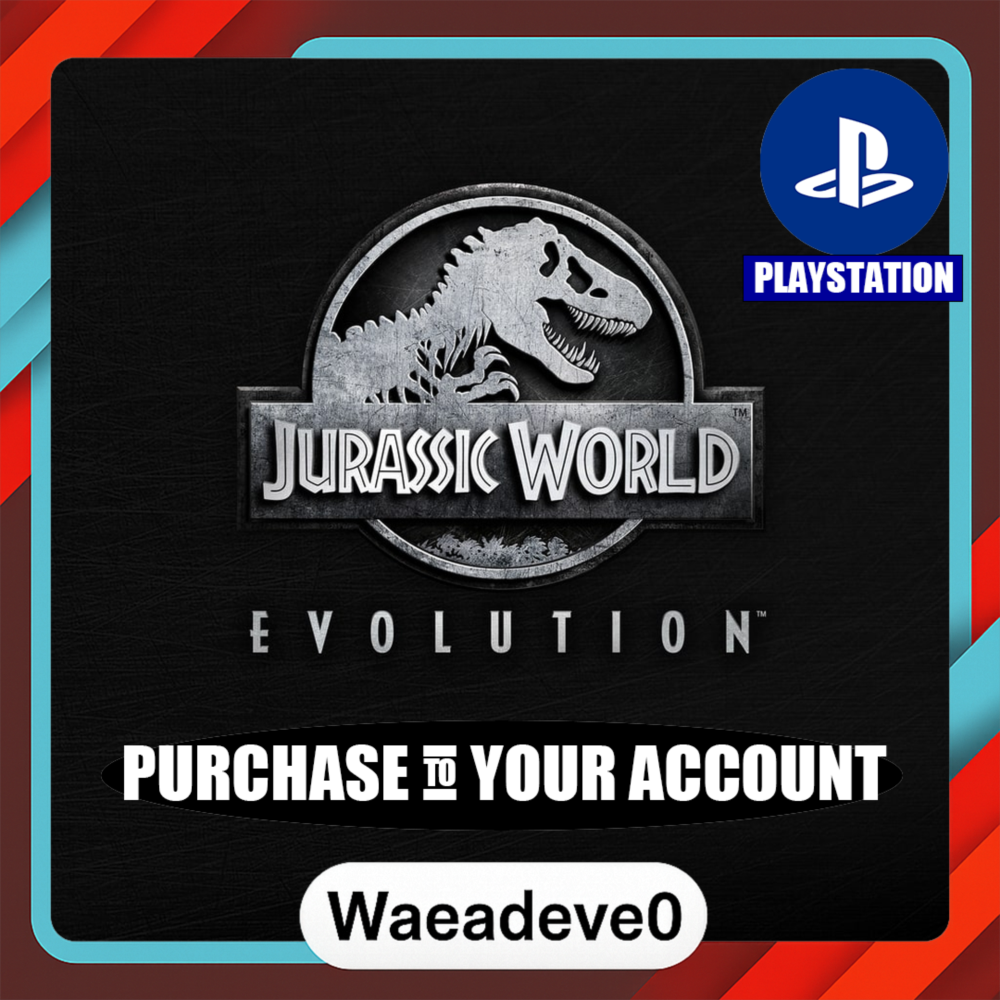 Jurassic World Evolution – PlayStation (PSN) – Purchase in Your Account