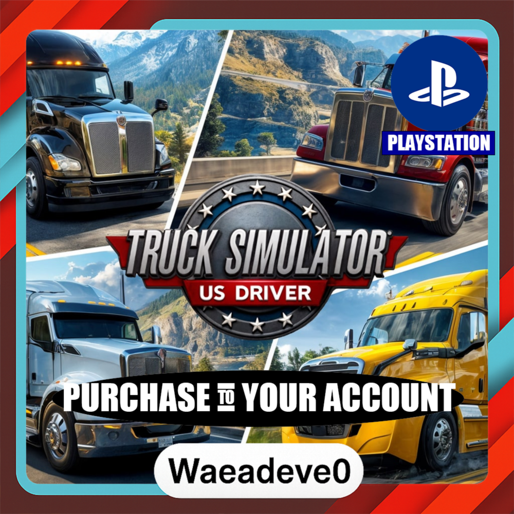 TRUCK SIMULATOR US DRIVER – PlayStation (PSN) – Purchase in Your Account