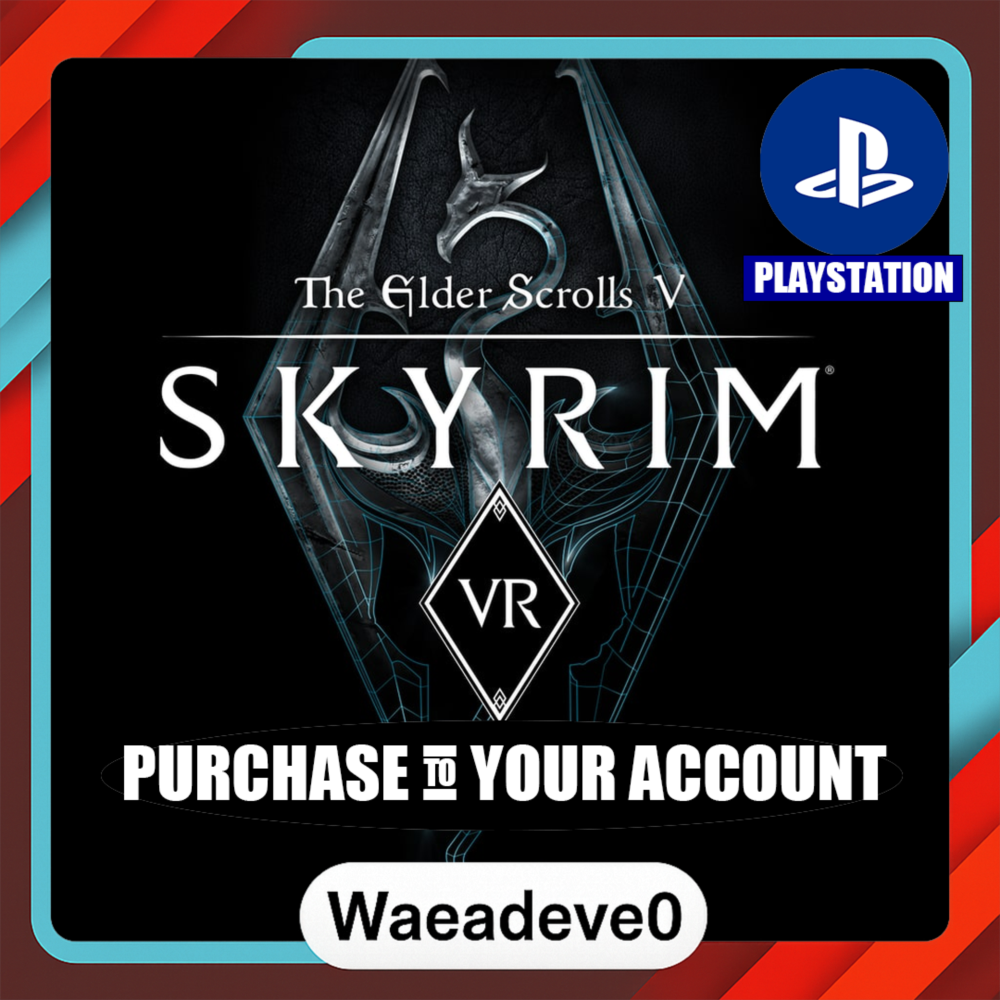 The Elder Scrolls V: Skyrim VR – PlayStation (PSN) – Purchase in Your Account