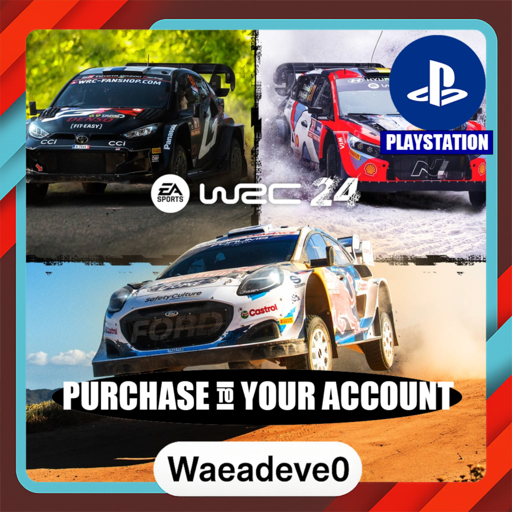 EA SPORTS™ WRC 24 – PlayStation (PSN) – Purchase in Your Account