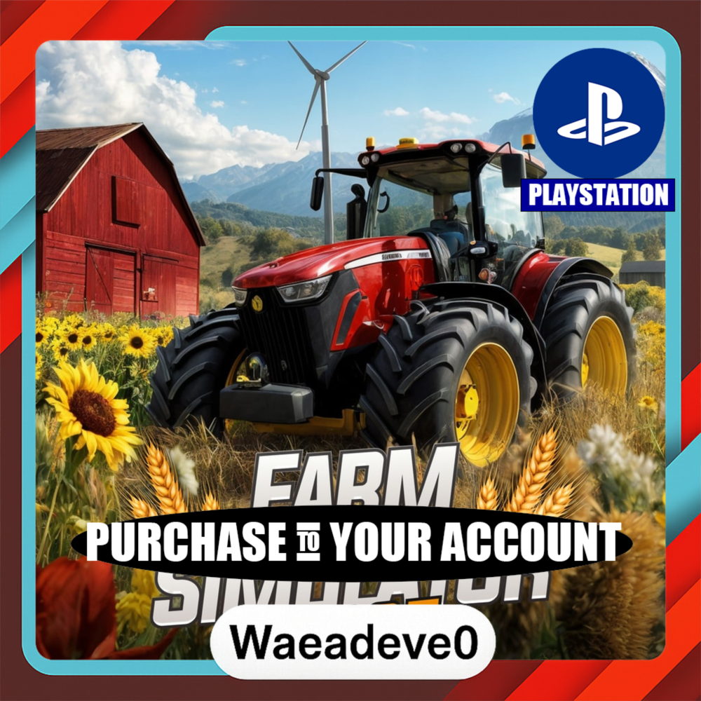 Farm Simulator 2025 – PlayStation (PSN) – Purchase in Your Account